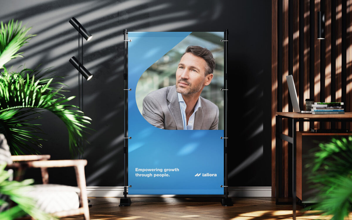 Poster im taliora Büro